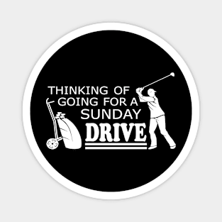 Funny Golf design Magnet